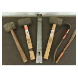 Rubber Mallets & Nail Bars