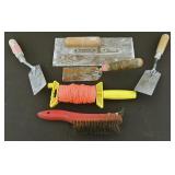 6 Assorted Masonry Tolls