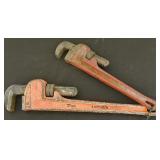 2 Pipe Wrenches