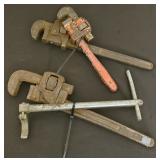 4  Pipe Wrenches