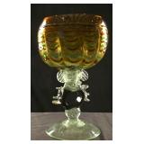 A Venini Style Art Glass Vase