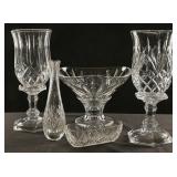 7 Pc Polished Cut Crystal