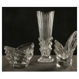 3 Pc Mikasa Polished Crystal