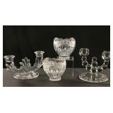 4 Pc Elegant Crystal