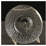 An Orrefors Art Glass Candle Stand