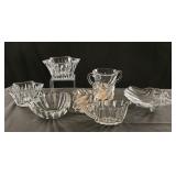 8 Piece Elegant Crystal
