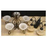 2 Hanging Lamps