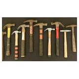 10 Assorted Hammers