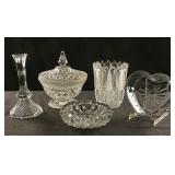 5Pc Lead Crystal
