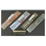 5 Assorted Masonry Tolls