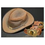 Australian Leather Hat