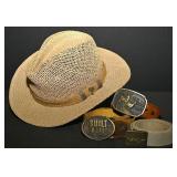 Wide Brimmed Straw Hat