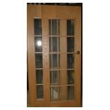 Pair Oak French Doors