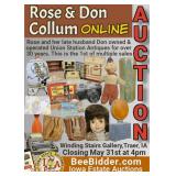 Rose & Don Collum Auction #1