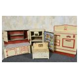 Tin Dollhouse Furniture