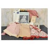 Vintage Suitcase of Doll Clothes