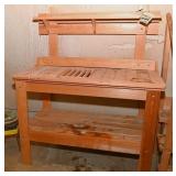 Cypress Potters Bench