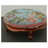 A Beaded Footstool