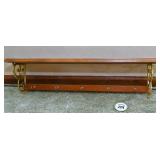Oak Coat Rack