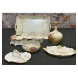 7 Pc Vintage Porcelain