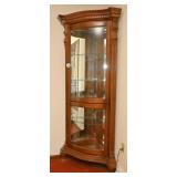 A Georgian Style Corner Curio