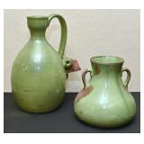2 Pc Art Pottery