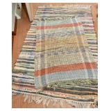 2 Vintage Rag Rugs