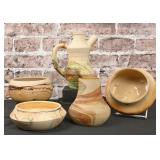 5 Piece Nemadji Pottery