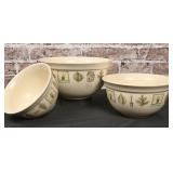 Pfaltzgraff Nesting Mixing Bowls
