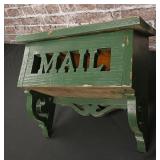 Wooden Wall Mounted Mailbox
