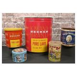 Advertising Tins