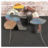 Wood Garden Stakes