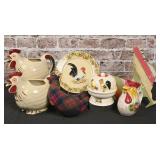 Collection of Decorative Roosters