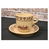 Westward Ho Cup & Saucer Set