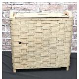Wood Weaved Hamper