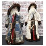 Quilted Santa Figures
