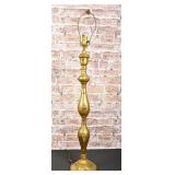 Jeweled Brass Lamp