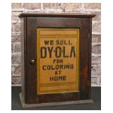 Dy-O-La dye Display Cabinet