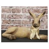 Laying Hare Garden Ornament