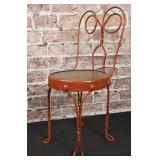 Metal Ice Cream Parlor Chair