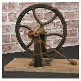Cast Iron Hand Crank Wheel