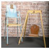 Baby Doll Metal High Chair/Swing