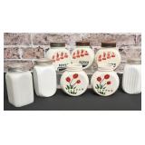 Milk Glass Shakers