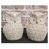 Concrete Owl Figures