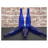 Cobalt Blue Wine Bottles