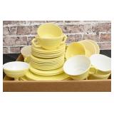 Melmac Yellow Dinnerware