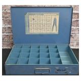 Blue Metal Drawer