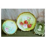 3Pc Antique Porcelain