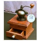 An Antique Style Coffee Mill