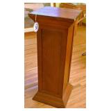 Modern Oak Pedestal